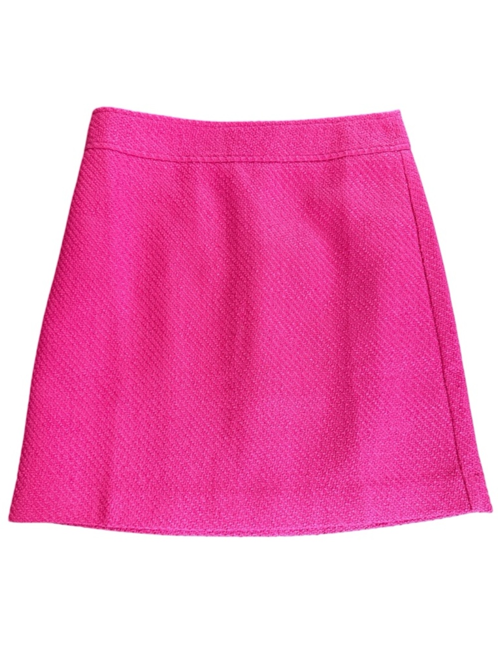 J.Crew Pencil Skirt Women’s Size 4 Berry Pink Textured Above Knee Length EUC